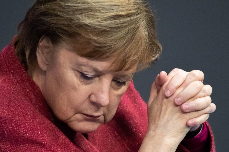 Angela Merkel v Bundestagu | Avtor: Epa