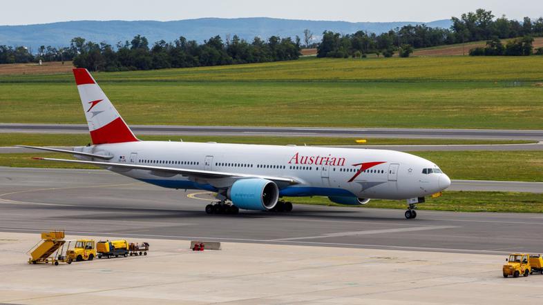 letalo Austrian Airlines