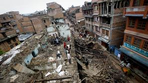 Potres v Nepalu