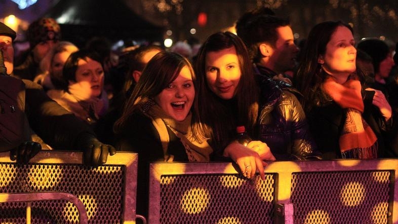 Silvestrovanje v Ljubljani.