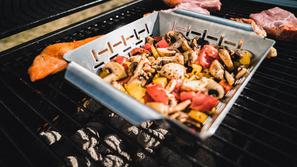 Žar na oglje, žar, piknik, meso