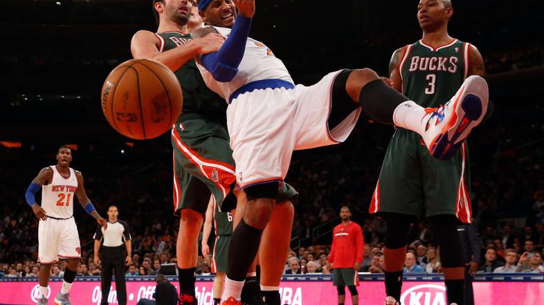 Anthony Pačulia New York Knicks Millwaukee Bucks
