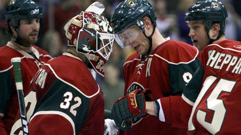 Minnesota je na vrhu severozahodne lestvice lige NHL.