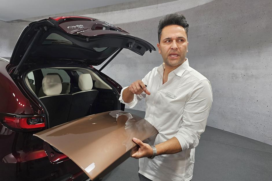 mazda CX--80 višji oblikovalec Bahram Partaw | Avtor: Matija_Janežič