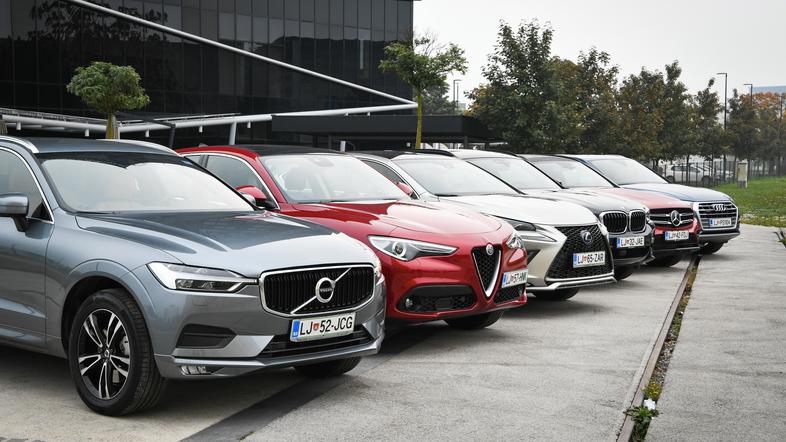 Primerjalni test SUV D razreda