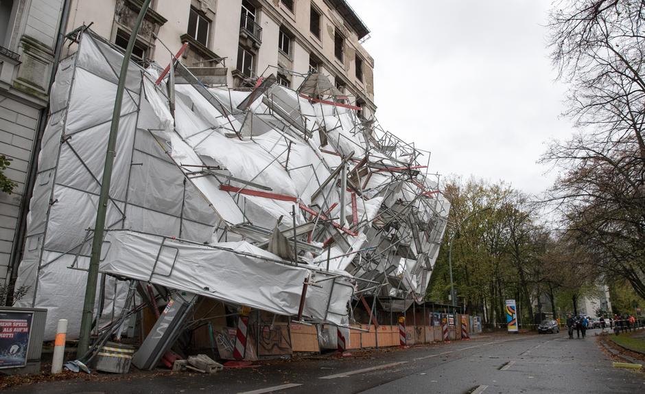 Vihar Herwart pustošil po Nemčiji, Češi in Poljski | Avtor: epa