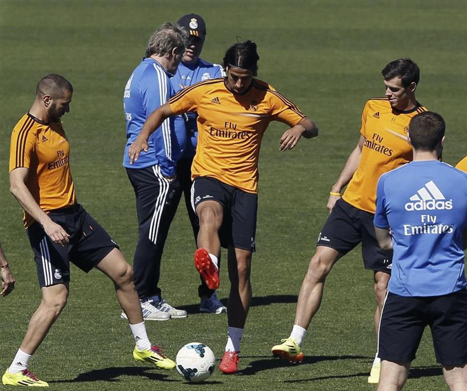Benzema Khedira Bale Ancelotti Real Madrid Valencia Liga BBVA Španija prvenstvo