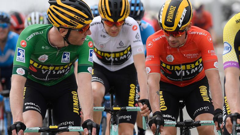 Primož Roglič in Jos van Emden