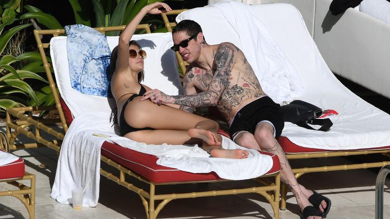 kaia gerber, pete davidson