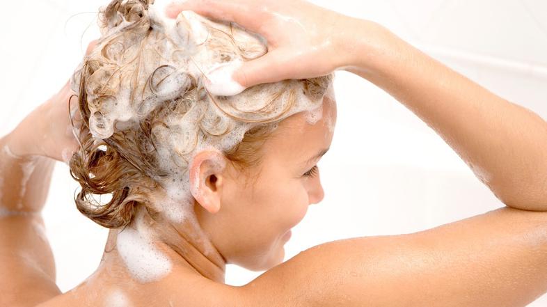 pranje las, šampon