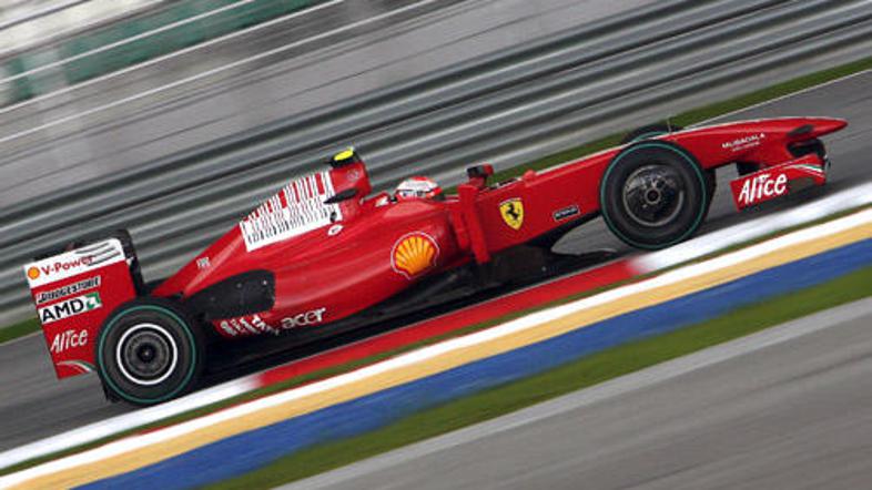 Räikkönen je bil v Šanghaju na stopničkah štirikrat.