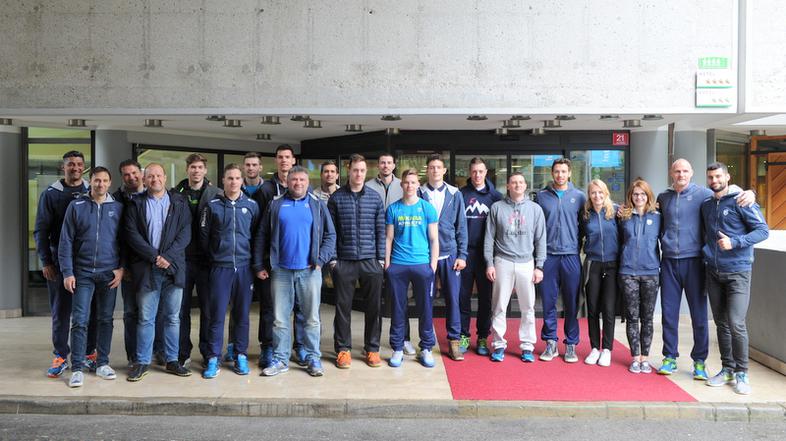 Odbojkarji, priprave