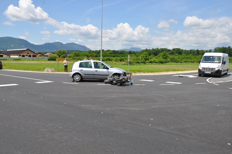 Prometna nesreča v Novem Tepanju