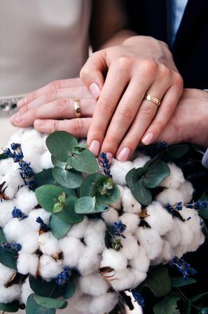 poročna prstana, poroka