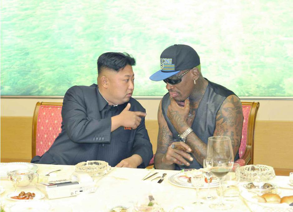 Dennis Rodman Kim Džong Un | Avtor: EPA