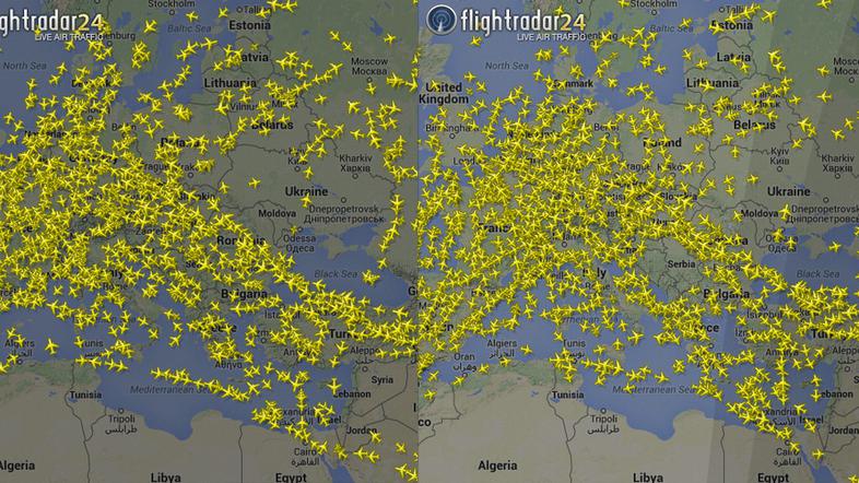 Prekinitev letov nad Srbijo