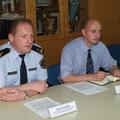 Vodja sektorja uniformirane policije na novogoriški policijski upravi Evgen Gove