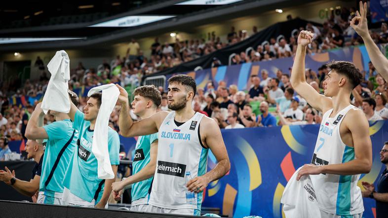eurobasket u20 slovenija-belgija