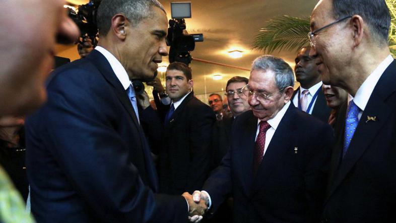 Barack Obama, Raul Castro