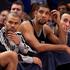 Tony Parker, Tim Duncan in Manu Ginobili