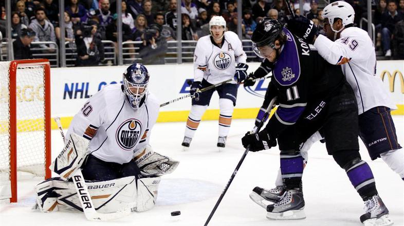 LA Kings so doživeli že peti zaporedi poraz. (Foto: Reuters)