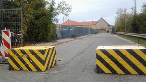 Zapora ceste v Mariboru 