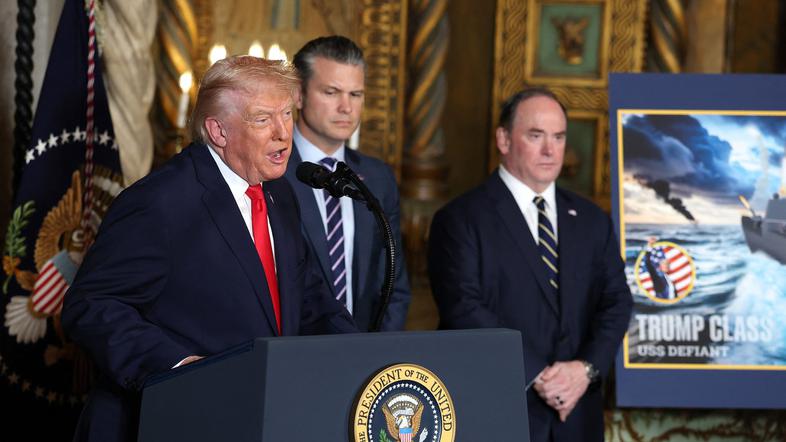 Donald Trump Pete Hegseth John Phelan