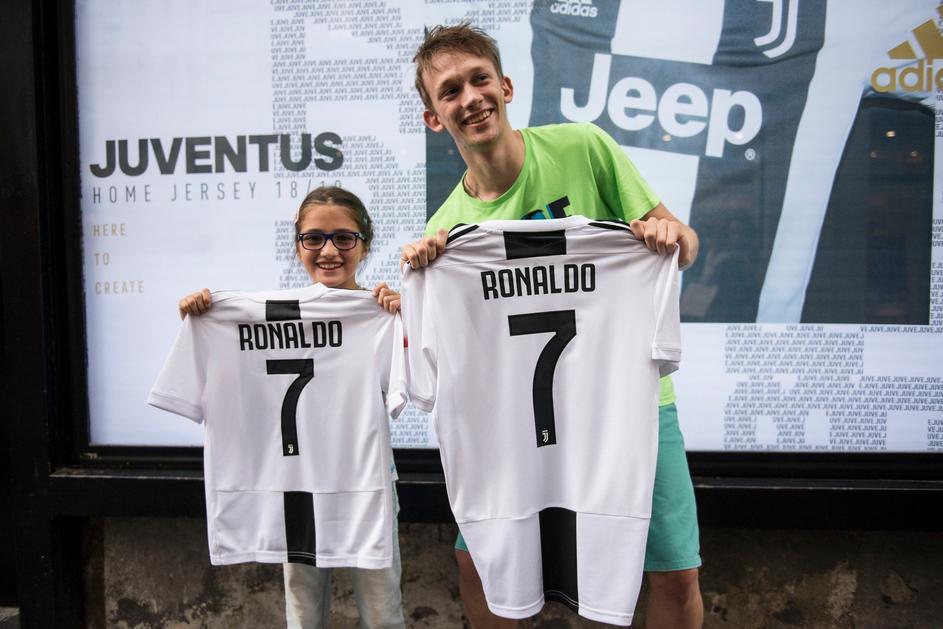 Ronaldov dres v Juventusu