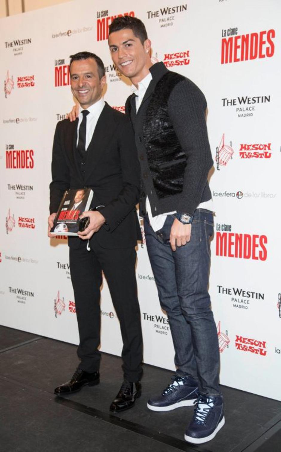 Christiano Ronaldo in Jorge Mendes | Avtor: Profimedias