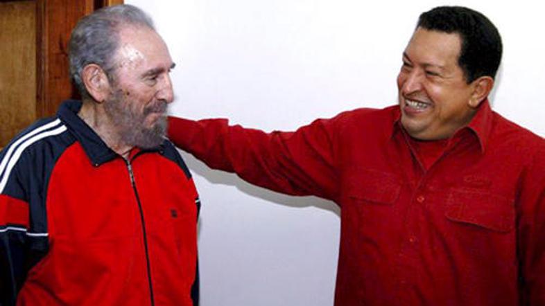 Venezuelski predsednik in Fidel Castro si redno izmenjujeta pisma, Chavez pa je 