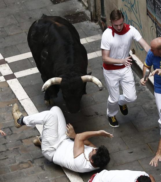 tek pred biki, Pamplona