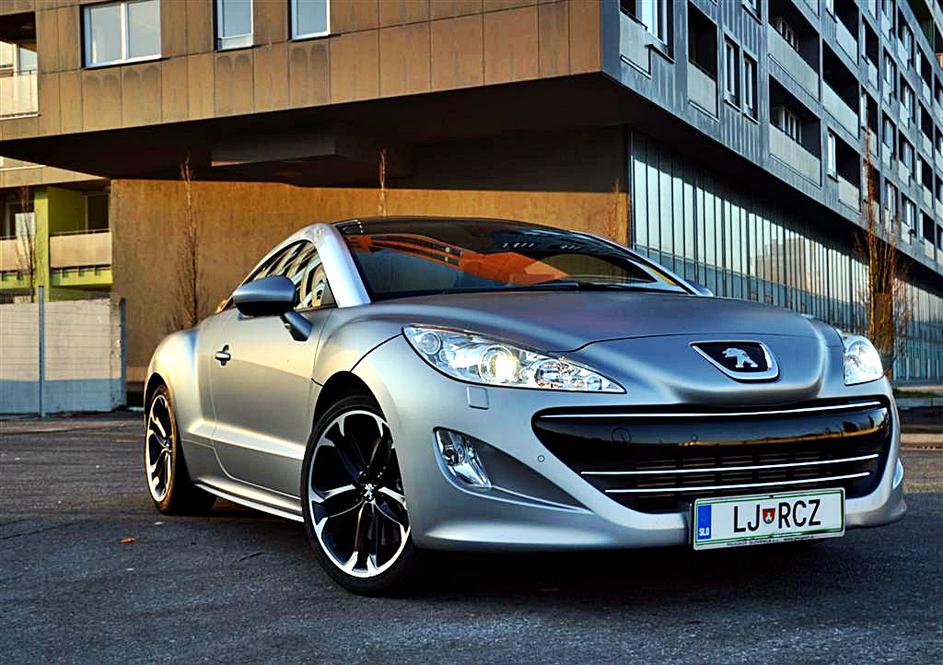 Peugeot RCZ asphalt
