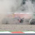 Mark Webber (Red Bull) zaradi nesreče na prostem treningu na kvalifikacijah splo