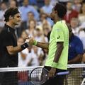 Roger Federer Gael Monfils US open
