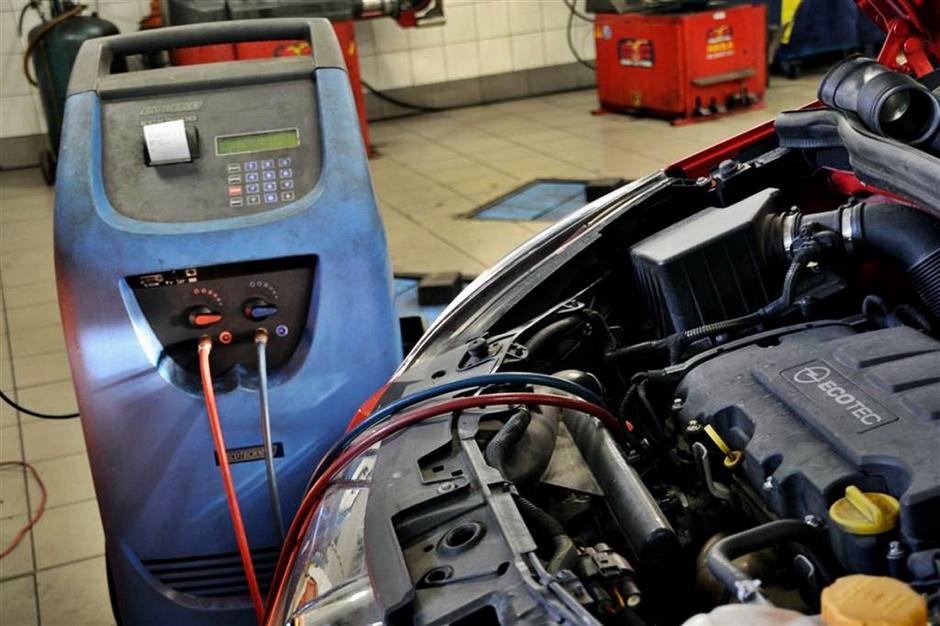 Servis klimatskega sistema | Avtor: Gregor Prebil