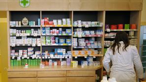 ljubljana 18.01.10, prodajne police, artikli, zdravila, prodajalna, lekarne ljub