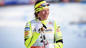 Sport 02.03.14, Katja Visnar, tekacica na smuceh, foto: EPA