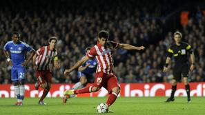 Diego Costa enajstmetrovka Chelsea Atletico Madrid Liga prvakov