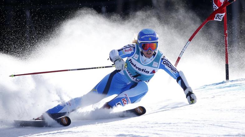 Jessica Lindell-Vikarby na veleslalomu v Beaver Creeku