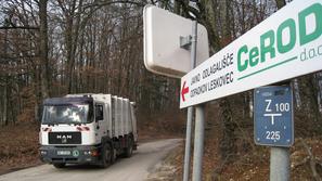 Na Cerodu lahko od 1. marca smeti odložijo le tisti, ki te pripeljejo predhodno 