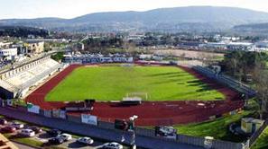 Igrišče stadiona na Bonifiki