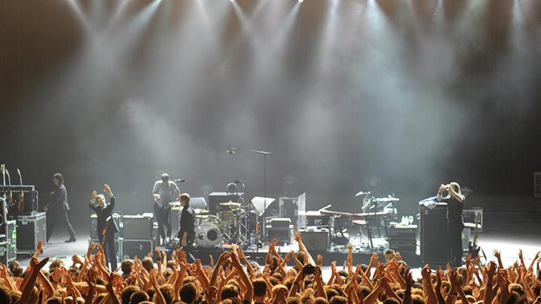 Interpol in We Can't Sleep At Night v Križankah