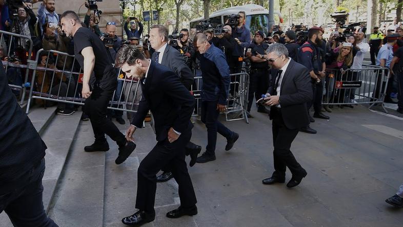 Messi sodišče Barcelona