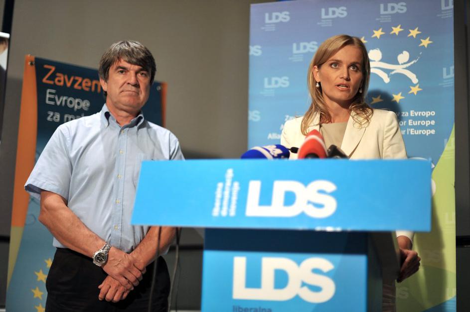 Anton Anderlič in Katarina Kresal.