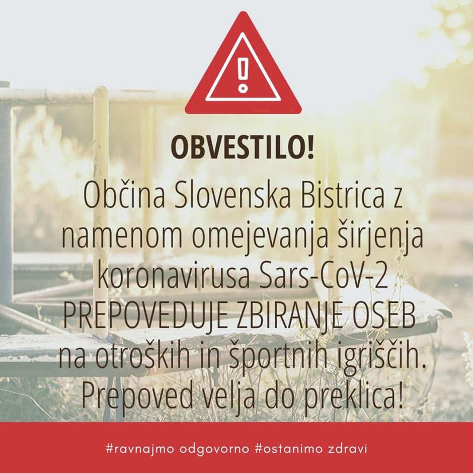 Obvestilo Občine Slovenska Bistrica | Avtor: 