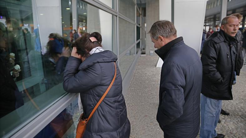 Šok po strmoglavljenju letala