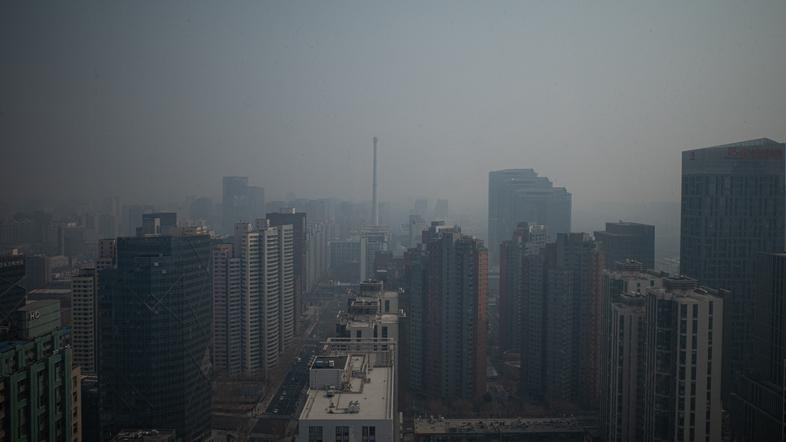 Peking smog onesnaženje