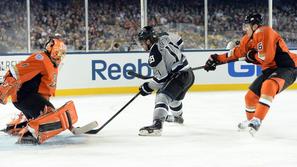 Kopitar Hiller Lovejoy Los Angeles Kings Anaheim Ducks NHL Dodger stadium Dodger