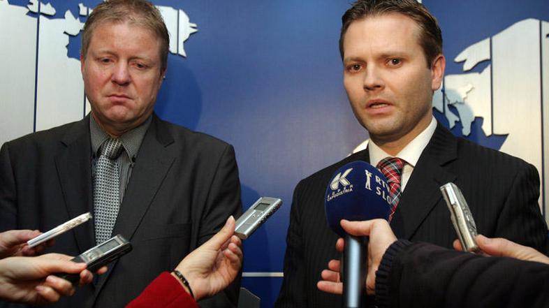 Janez Požar in Gregor Veselko. FOTO: Barbara Milavec