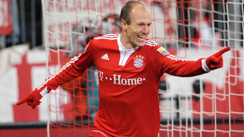 Sport 16.02.10, arjen robben, bayern, foto: epa   (ATTENTION: EMBARGO CONDITIONS